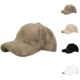 thumbnail image 5 of Casquette de Baseball Classique Blanche pour Femme, Chapeau Ajustable et Structuré avec Visière Incurvée et Bouton, pour Tenue Décontractée Extérieure et Protection Solaire, Taille Unique, 5 of 5