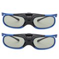 thumbnail image 2 of DLP Link 3D Glasses, Rechargeable Lightweight Quick Compatibility DLP 3D Glasses  For  For Acer For XGIMI ZX4 H1, 2 of 8
