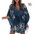 thumbnail image 5 of Robes à Lacets pour Femmes Été Jupe Élégante Décontractée Robe Courte à Nouer Fête Plage Maison Travail Type1 TG, 5 of 5