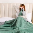 thumbnail image 1 of Boovnll Skin-Friendly Plain Printed Washed Cotton Summer Quilt Ventilation Quilt, 1 of 9