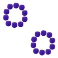 thumbnail image 2 of QualitChoice Lot de 10 Balles d'Eau Réutilisables Jeu de Plage pour Piscine Jouets de Bataille Absorbants Interactifs Rebondissants Jouet Parent-Enfant Violet 2 Ensembles, 2 of 6