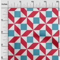 thumbnail image 1 of oneOone Polyester Lycra Fabric Triangle|Parallelogram & Square Geometric Print Fabric By The Yard 56 Inch Wide, 1 of 4