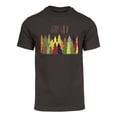 thumbnail image 1 of Gravity Trading T-Shirt à Manches Courtes pour Hommes Stay Wild Forest - Brun - 2TG, 1 of 1
