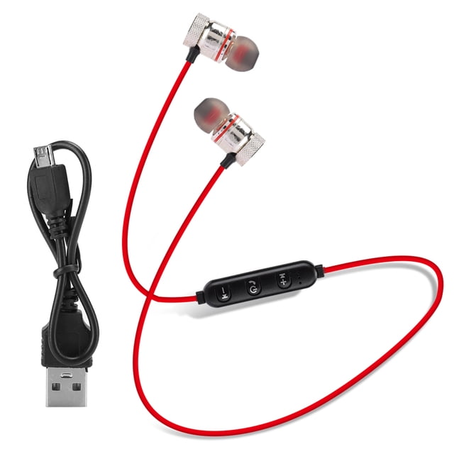 In-Ear Stereo In-Ear Headphone Stereo Earphone Earphone Sports Earphone Fpr Phone Black,Red