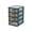 #-【Green】| Multi Drawer Storage Unit, variant on Plastic Storage Cabinet - Polypropylene Material Drawer organizer, Multi-Layer Transparent Storage Box, Office and Study Supplies, White, JKODE