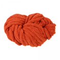thumbnail image 1 of Tnarru Fil Chenille 4xChunky Lavable Fil Super Volumineux pour Crochet Jeté Tricot Rouille Rouge 4 Pcs, 1 of 8