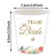 thumbnail image 3 of Flower Bride Party Theme Tableware Set Disposable Decorative Tableware Paper Set, 3 of 4