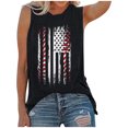 thumbnail image 1 of SMihono Hauts pour Femmes Débardeur Mode Femme Col Rond Imprimé Blouse Sans Manches T-Shirt Été Débardeurs Débardeurs pour Femmes Hauts d'Été pour Femmes, 1 of 3