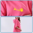 thumbnail image 4 of Wweixi Stay Comfortable And Stylish Polyester And Microfiber Changing Robe Soft And Absorbent Towel Poncho dark blue, 4 of 6