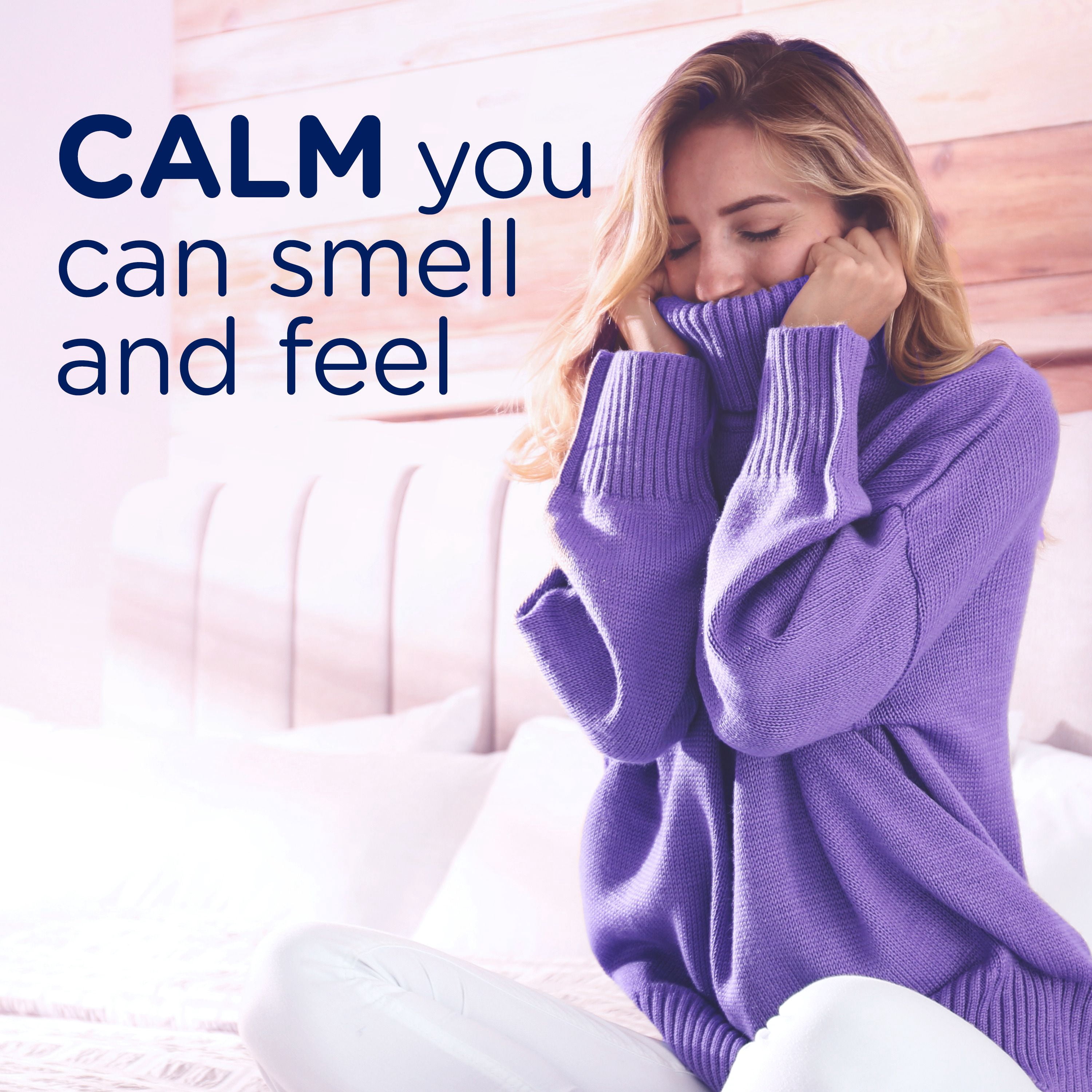 Downy Calme, Feuilles Assouplissantes Méga pour Sécheuse, Assouplissant pour la Lessive, Lavande et Gousse de Vanille 120CT