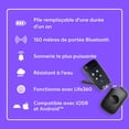thumbnail image 3 of Life360 Tile Pro (2024) Bluetooth Tracker, both iOS and Android Compatible. 1-Pack Black, 3 of 5