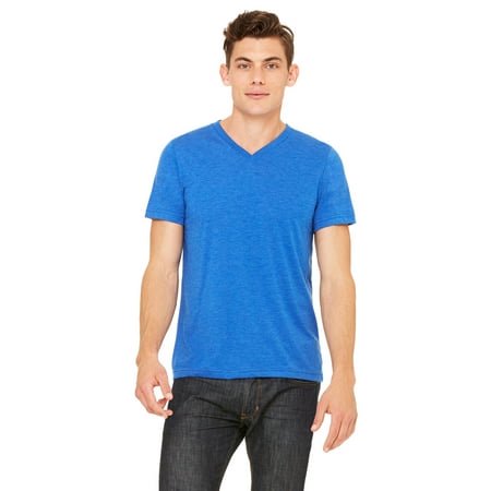 Bella + Canvas Unisex Triblend Short-Sleeve V-Neck T-Shirt