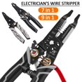 thumbnail image 3 of Durable Multi Functional Wire Stripper Professional Electrician's Tool NEW K0C9, 3 of 9