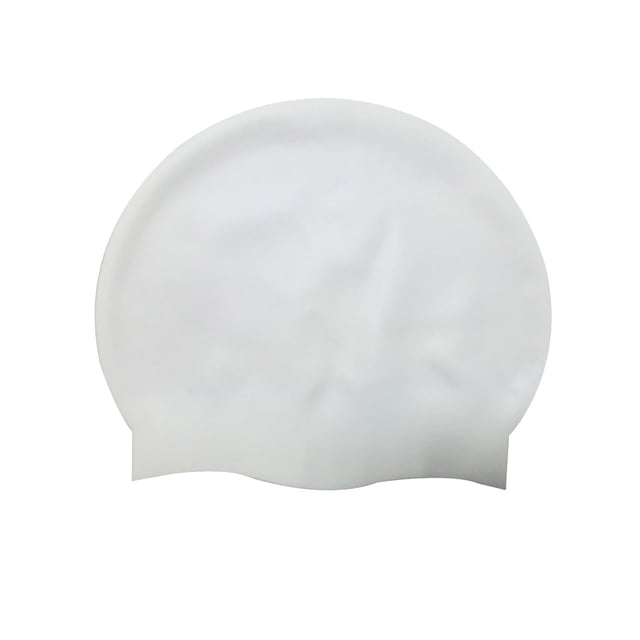 Agiferg Adult Universal Pure Silicone Ear Protection Swimming Caps
