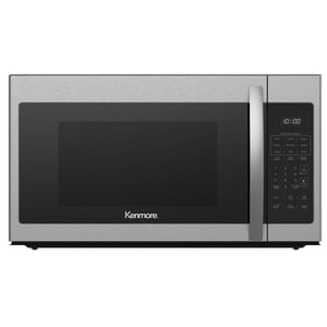 Kenmore 30 C'est parti. 1.7 Cu ft. Acier inoxydable sur la gamme Micro-ondes avec des options de cuisson automatique, 300 CFM