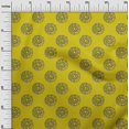 thumbnail image 2 of oneOone Viscose Jersey Fabric Floral Block Print Sewing Fabric BTY 60 Inch Wide, 2 of 5