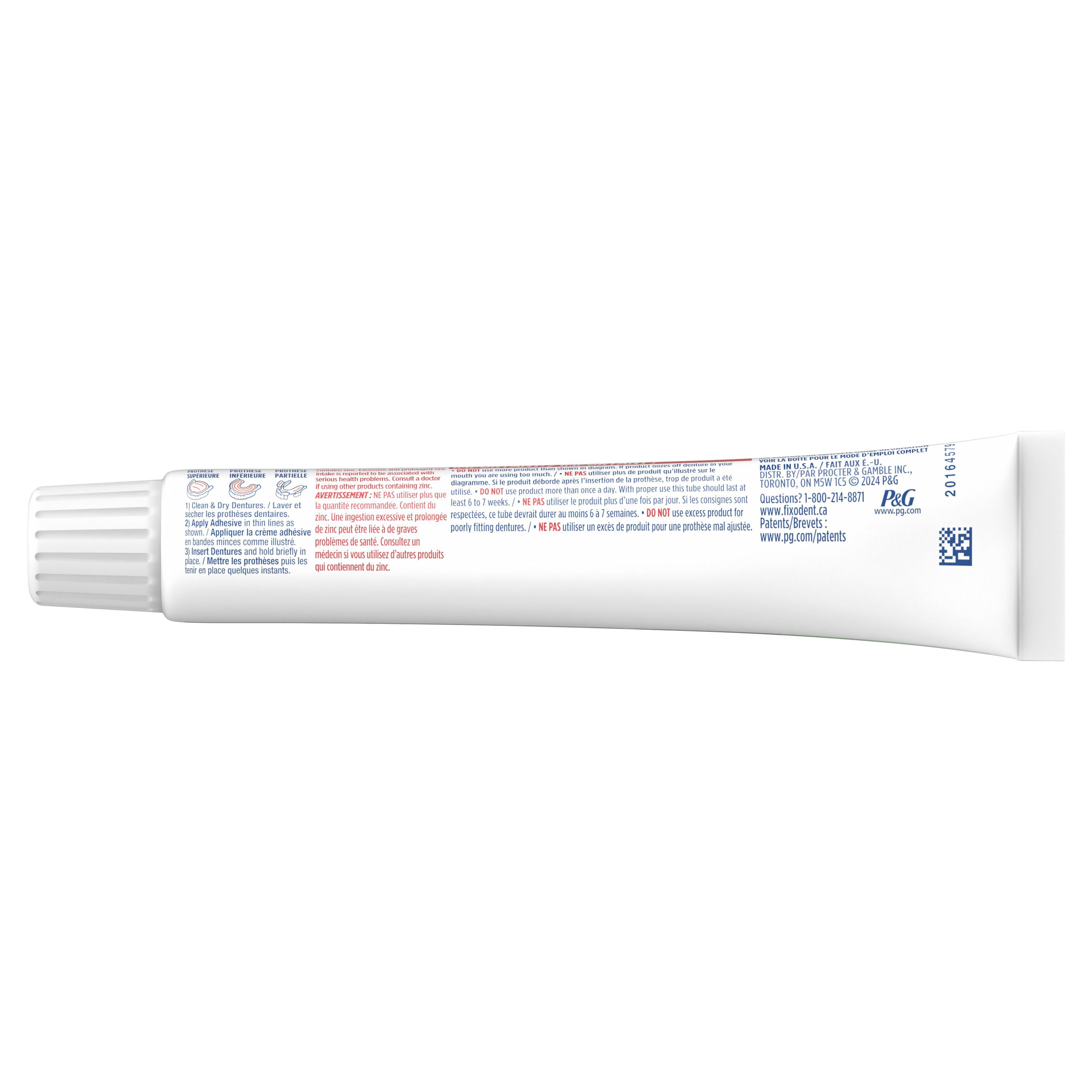 Adhésif pour prothèses Plus à saveur de Scope, 57 g