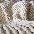 thumbnail image 4 of MesaSe Korean Super Coarse Icelandic Wool Blended Wool  Large Thickness Line Wool Rough Baby Hat Scarf Coat Line, 4 of 7