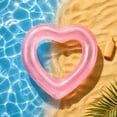 thumbnail image 1 of Bouée de Natation Cœur Amour Extra Épaisse, Flotteur de Piscine Gonflable, Conception Anti-Roulement, 1 of 6