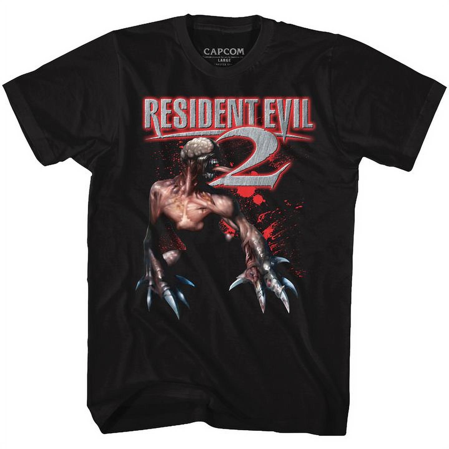 Resident Evil Mr. Licker Black Adult T-Shirt