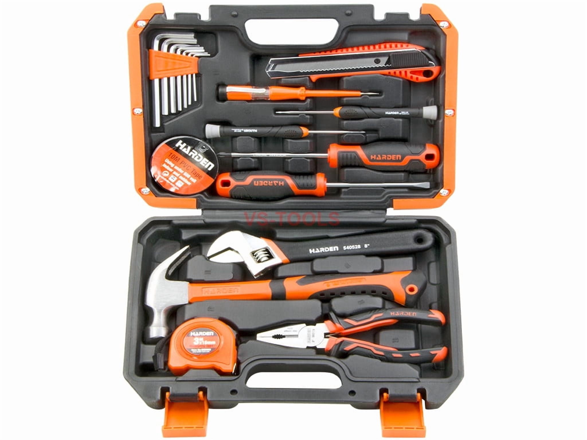 Household Hand Tool Set Home Garage Maintenance Electrical Repair Kit