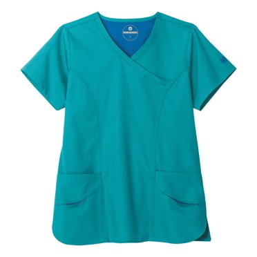 Fundamentals Haut de Sarrau Enveloppant Moderne pour Femmes, Style 14371