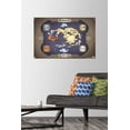 thumbnail image 3 of Avatar: The Last Airbender - Map Wall Poster, 22.375" x 34" Framed, 3 of 4