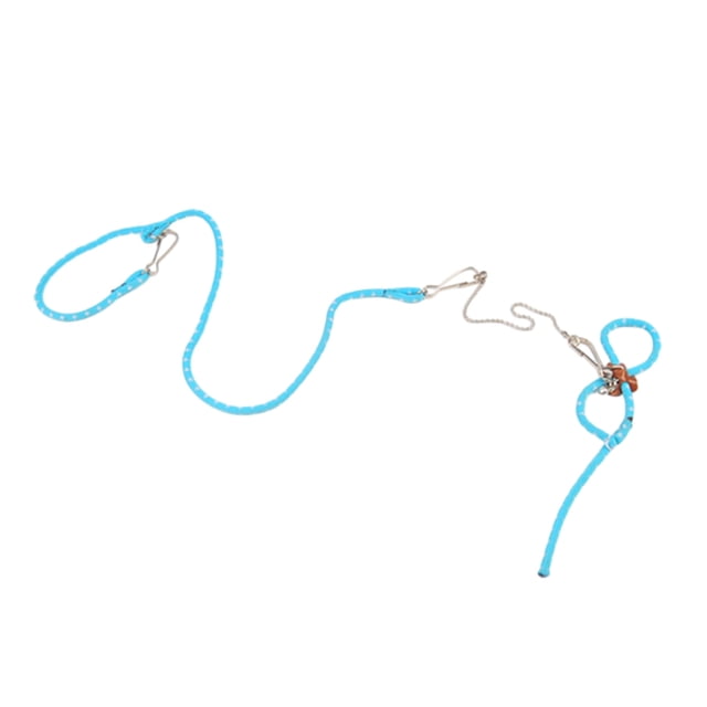 Thinsony Corde Réglable Compacte et Légère pour Hamster Marche Premium Hamster Harnais Corde Bleu Clair