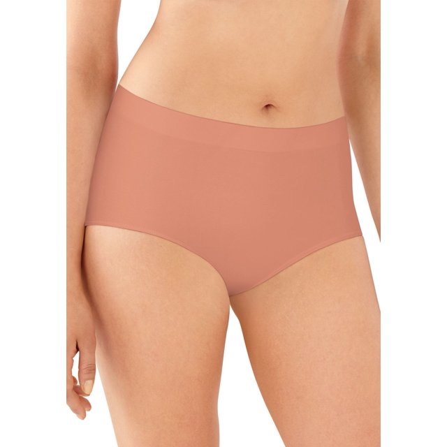 Bali Womens One Smooth U All Around Smoothing Brief, 7, Misted Rose