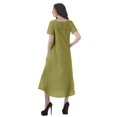 thumbnail image 3 of Moomaya Robes d'Été Imprimées Décontractées pour Femmes, Robes de Cocktail, Vêtements de Mariage, 3 of 5