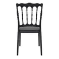 thumbnail image 4 of Compamia Chaise de Salle à Manger de Patio Napoleon, Noire, 4 of 10