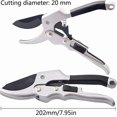 thumbnail image 2 of Garden Pruning Shears,professional,sk5 Pruning Shears Stainless Blade,high Point Precision,spring Handles, 2 of 5