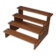 thumbnail image 1 of serony Wooden Display Riser Shelf Collectibles Display Stand [Premium Material]:The multi layer for Dolls Figures Toys 4 Layer 30cm, 1 of 6