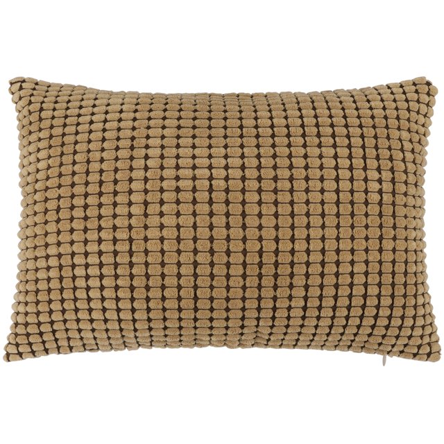 Unique Bargains Soft Corduroy Striped Velvet Decorative Throw Pillow Cusion Cover