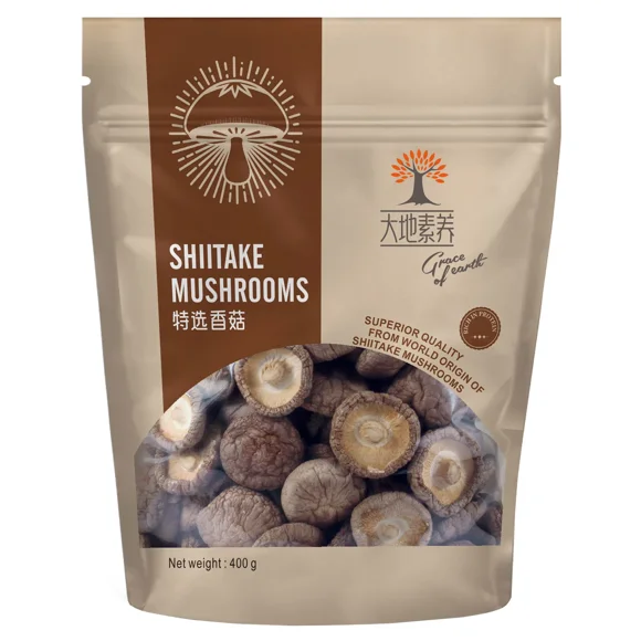 Grace of Earth Dried Shiitake Mushrooms, 400g
