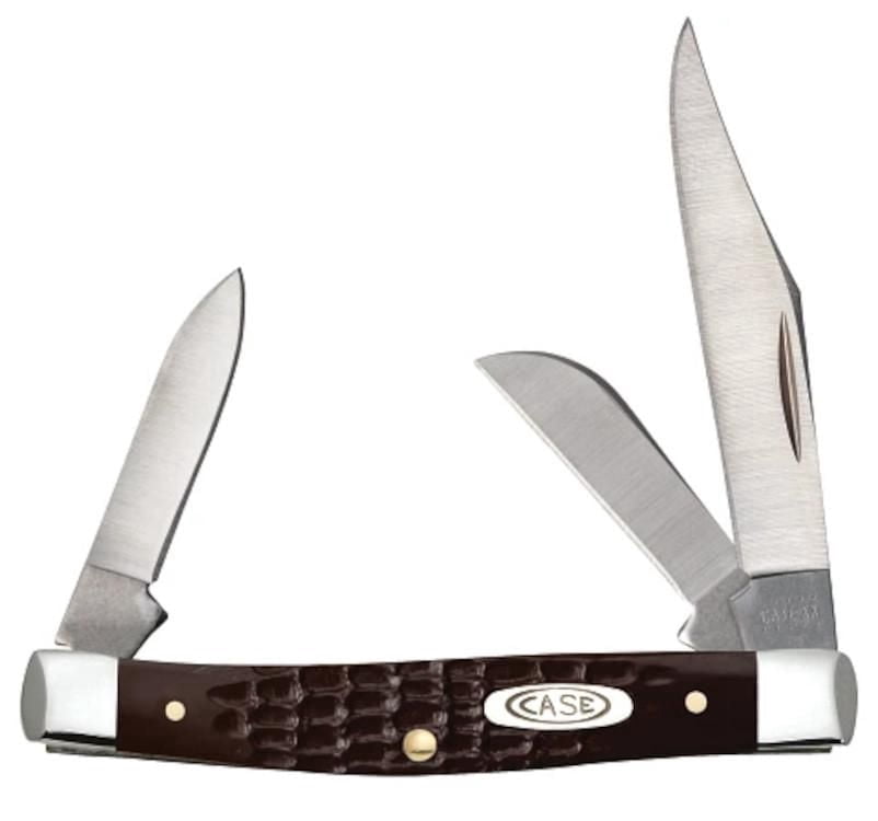 Marron Synthétique Moyen Stockman