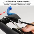 thumbnail image 3 of QualitChoice Kids Brake Lever Handlebar Aluminum Alloy Adjustable Caliper Handle Handlebars Levers Accessories Cycling Blue, 3 of 6
