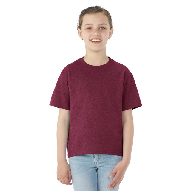 Jerzees T-Shirt à Manches Courtes à Col Ras du Cou Youth DRI-POWER Active, m