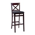 thumbnail image 1 of Tabouret de bar pliant à dossier X Bronson, 1 of 9