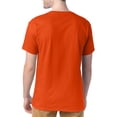 thumbnail image 3 of Hanes Mens ComfortSoft 4-Pack Crewneck T-Shirts, M, Orange, 3 of 6