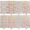 thumbnail image 3 of TopLLC Nail Stickers Nail Sticker Nail Art Sticker Decals Leaf Summer DIY Manicure Beautiful nails, 3 of 6