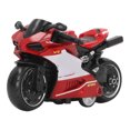thumbnail image 2 of Motos Jouet à Rétrofriction, Modèle de Moto en Alliage Innovant et Flexible à Rétrofriction pour Collection Rouge, Bleu, Vert, Gris, 2 of 7