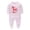H-Pink, variant on Zwiiyzr 2025 0-1T Unisex Baby Girls Boys Long Sleeve Button Onesie Solid Newborn Footie One-Piece Infant Romper Jumpsuit White