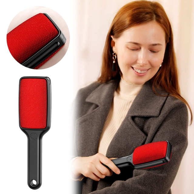 Cleaning Brush - Product Classification Cleaning Brush | Product Title Lint Brush Double Lint Remover Brush for Clothes Reusable Velvet Lint Brush Coat Lint Brush