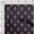 thumbnail image 1 of oneOone Polyester Lycra Fabric Leaves Block Print Fabric BTY 56 Inch Wide, 1 of 4