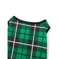 thumbnail image 4 of SUNSIOM Matching Family Pajamas Sets Christmas PJ's Long Sleeve Tree Print Raglan Tops + Plaid Pants Set Loungewear, 4 of 9