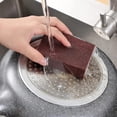 thumbnail image 3 of Usloyux 2Pcs Emery Cleaning Sponge Rust Remover For Kitchen Pots, Heavy Duty Decontamination Tool, Versatile Household Cleaning Gadget For Pots Pans Sink Stove, 3 of 9