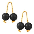 thumbnail image 1 of 2 Paires d'Instruments Aslatuas Rythmiques B All Kashaka Shaker Classique Africain Hochet Percussion à Main pour Enfants Adultes Mariages Fêtes Classe Musicale, 1 of 5