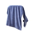 thumbnail image 2 of EGNMCR Bath Towels 1pc Coral Velvet Bath Towel Towel For Adult Daily Use At Home Absorbent Dry Hair Towel That Does Not Hair Beach Towel Strip Patterned Bath Towel a Bath, 2 of 5