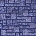 thumbnail image 1 of Ahgly Company Tapis de Zone Carré Lavable en Machine Bleu Transitionnel, 6 Pieds Carré, 1 of 7